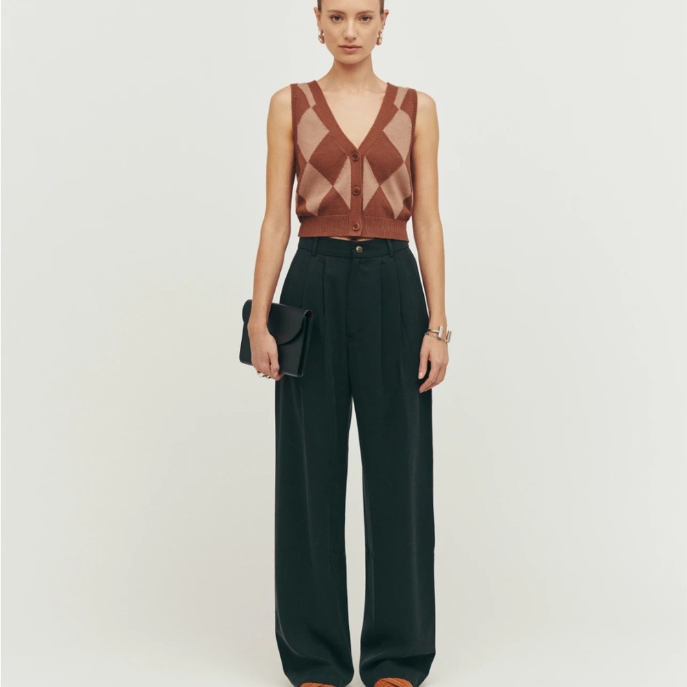 Petite 0 mason pants! Reformation!